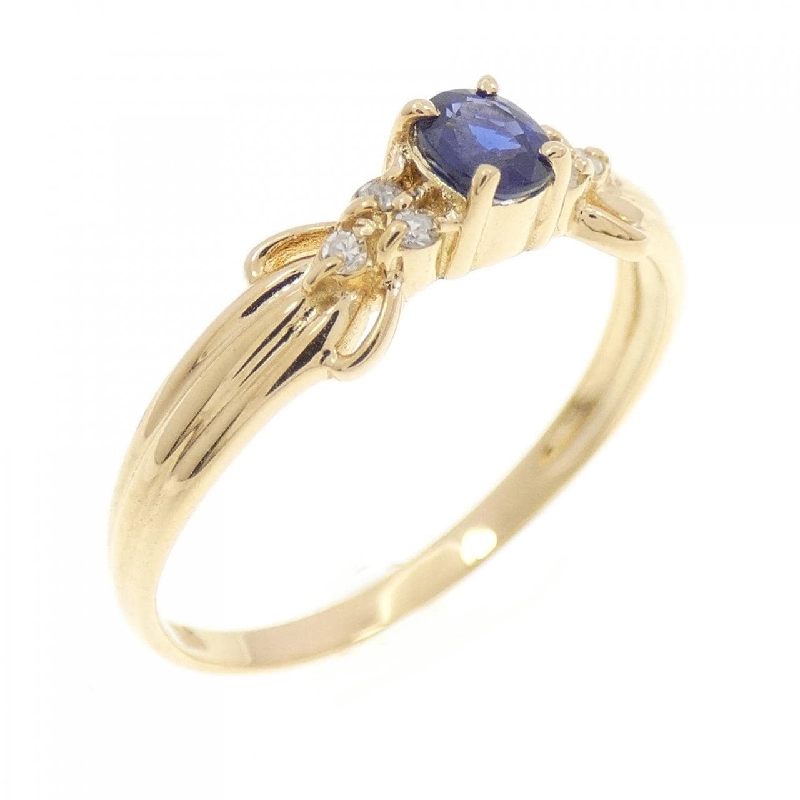 Nhẫn Sapphire K18YG - Hàng hiệu Chính hãng 854816