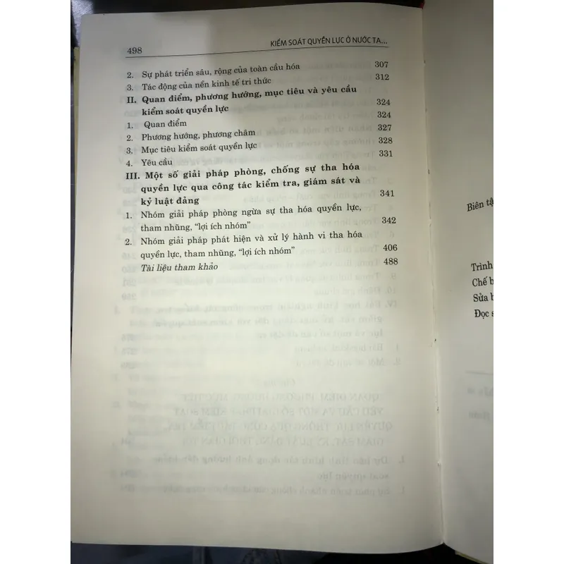 Kiểm soát quyền lực ở nước ta qua công tác kiểm tra, giám sát và kỷ luật Đảng  600392