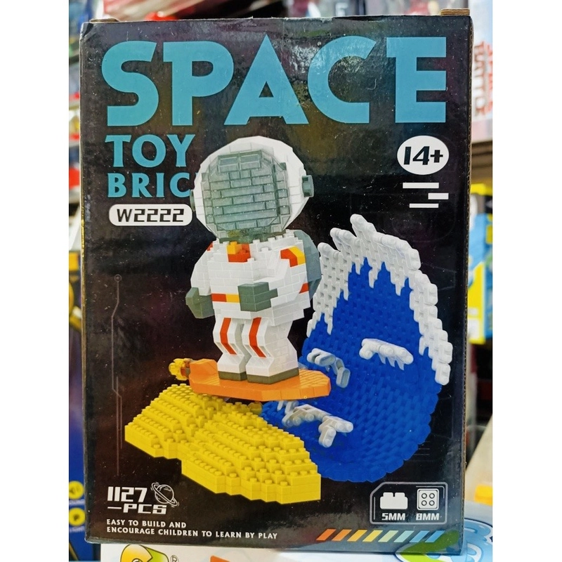 Xếp Hình Lego Space Toy Brick W2222 Nhà Du Hành Thám Hiểm Vũ Trụ 1127 Chi Tiết 223495