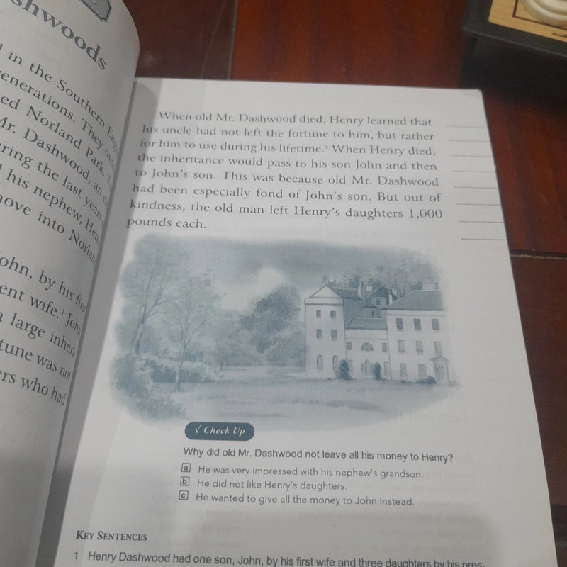 Sense and Sensibiliti (Lý trí và Tình cảm - bản tiếng Anh rút gọn) 325727