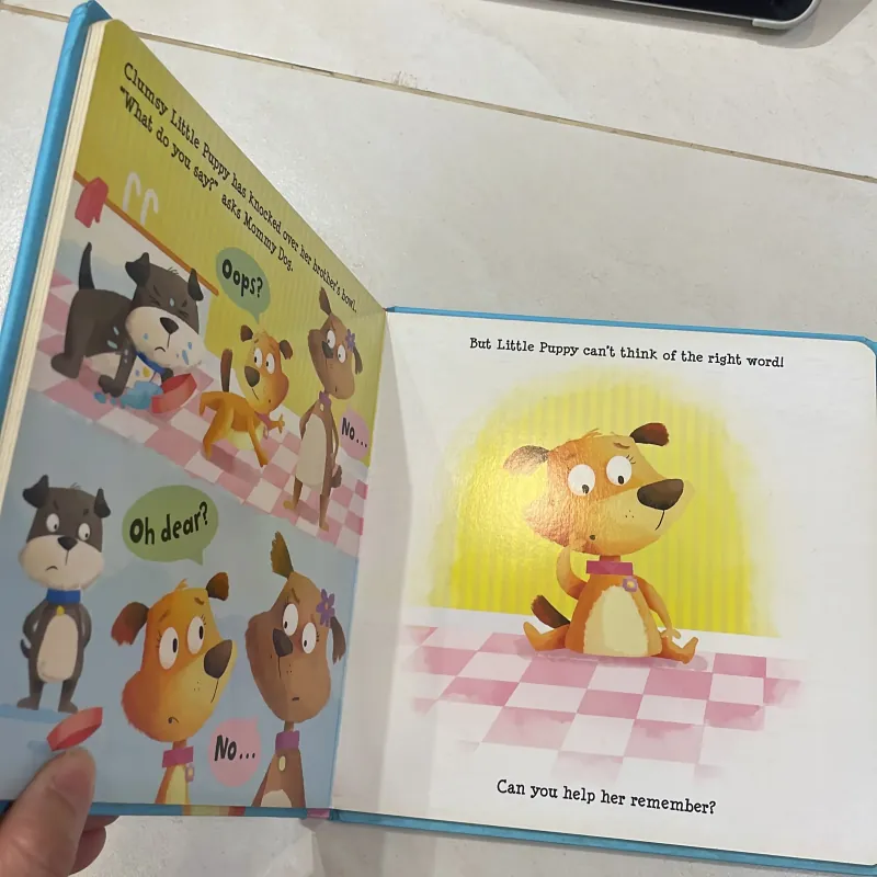 NGOẠI VĂN : tiếng anh trẻ em : SORRY the little word that goes a long way  1027869