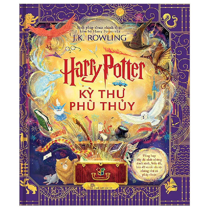 Harry Potter - Kỳ Thư Phù Thủy (Bìa Cứng) - J. K. Rowling (Mới 100%) Huyền bí, giả tưởng, kinh dị, NXB Trẻ - SÁCH ĐẠI HỌC 480100