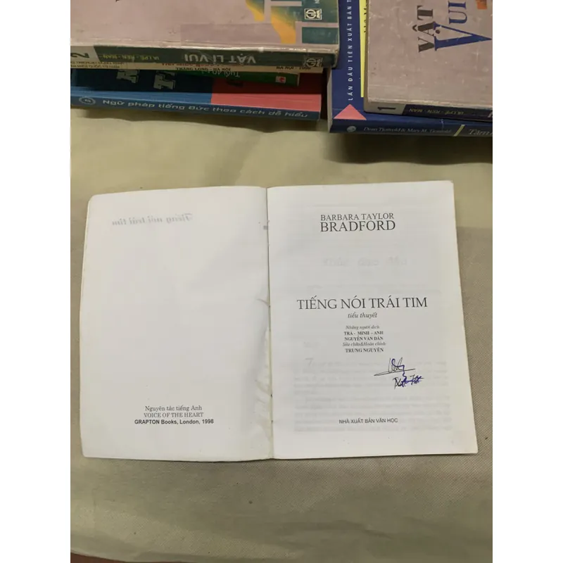 TIẾNG NÓI TRÁI TIM- BARBARA TAYLOR BRADFORD 739030