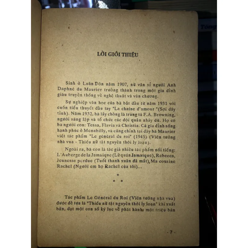 Viên tướng của nhà vua - Daphné Du Maurier 793129