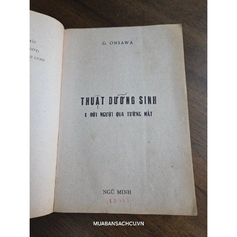 Thuật dưỡng sinh và đời người qua tướng mắt - G.Ohsawa 127154