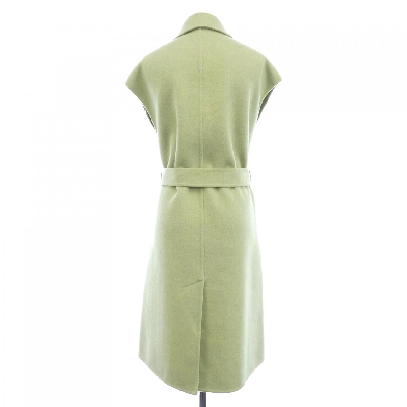 HERMES Áo khoác dài bằng da cừu Crude Cell - Hàng hiệu Authentic 821677