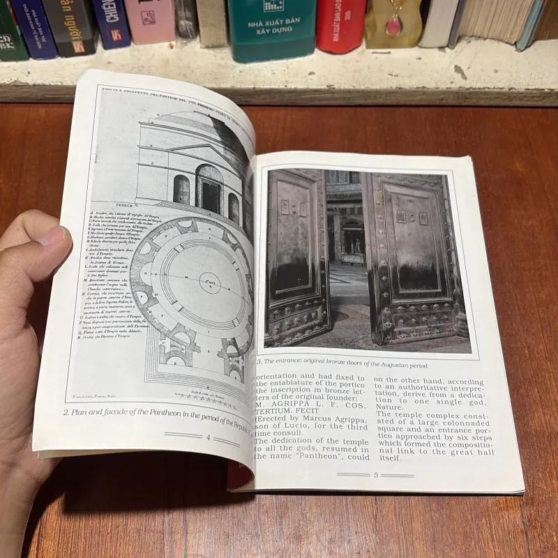 [Sách Ngoại Văn] - II English Books: ROME _ Guide To The Pantheon - GIANFRANCO RUGGIERI 790770