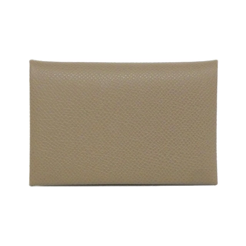 【Sản phẩm chưa sử dụng】Thẻ đựng thẻ Hermes Calvi 044164CK 622607