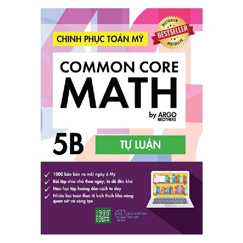 Chinh Phục Toán Mỹ - Common Core Math (Tập 5B) (2018) - Argo Brothers 743919