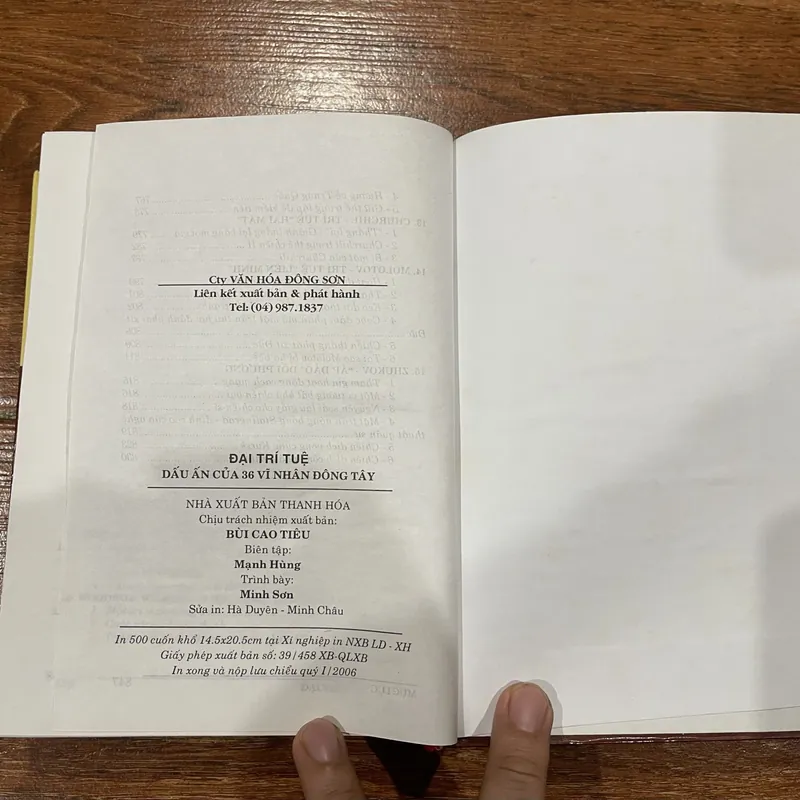 Đại Trí Tuệ - 36 Dấu Ấn Vĩ Nhân Đông Tây (6) 530278