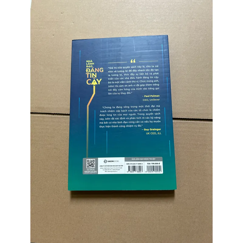 Nhà lãnh đạo đáng tin cậy - John Blakey 736733