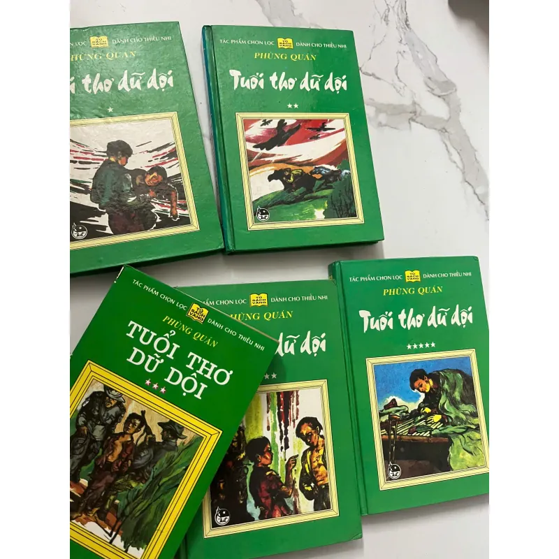 Tuổi thơ dữ dội (Trọn bộ 5 tập) - Phùng Quán - Tiểu thuyết lịch sử / Thiếu nhi 798687