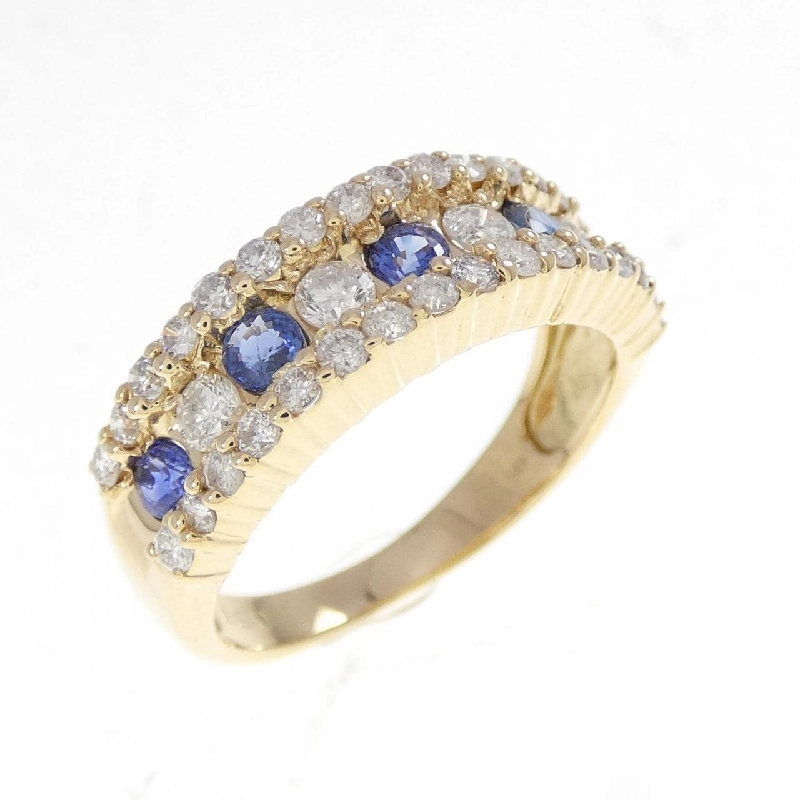 Nhẫn Sapphire K18YG - Hàng hiệu Chính hãng 851135