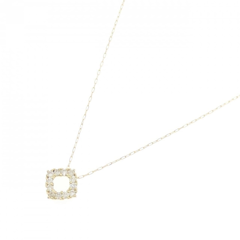 Dây chuyền kim cương K18YG 0.10CT - Hàng hiệu Chính hãng 859182