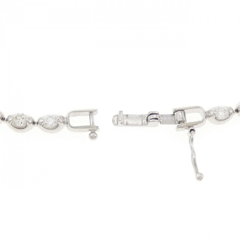 K18WG Vòng tay kim cương 2.00CT - Hàng hiệu Chính hãng 871035