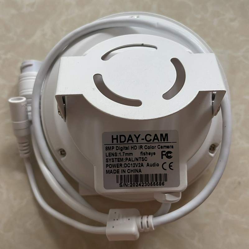 Camera IP 360 độ gắn trần HDAY CAM 8MP, mới 100% full box 163084