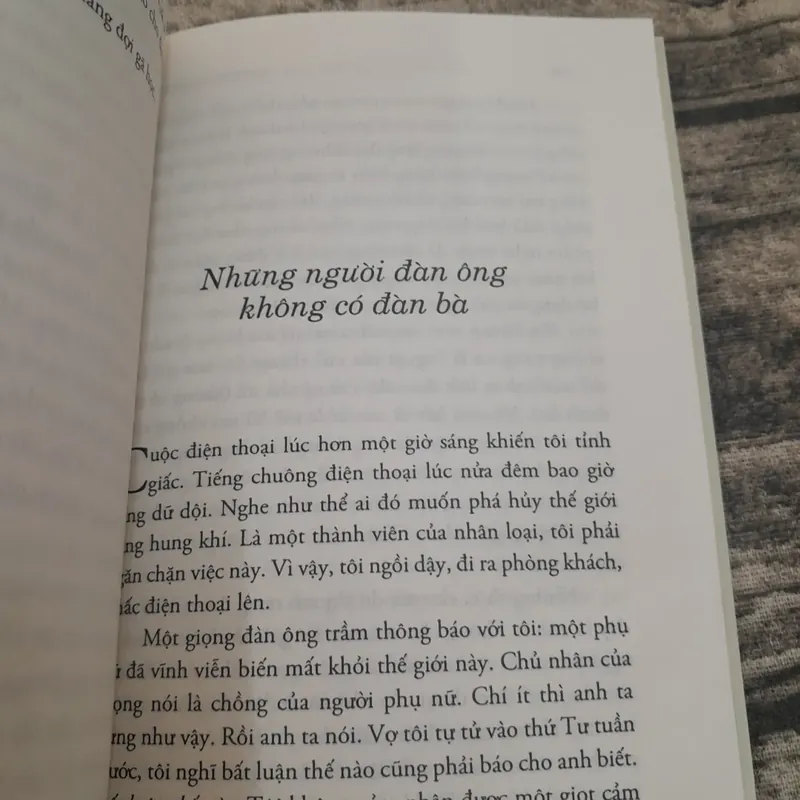 Haruki Murakami- Những người đàn ông không có đàn bà. Thúy Lan dịch 735927