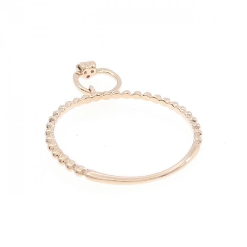 Nhẫn kim cương K10PG hình trái tim 0.01CT 666107