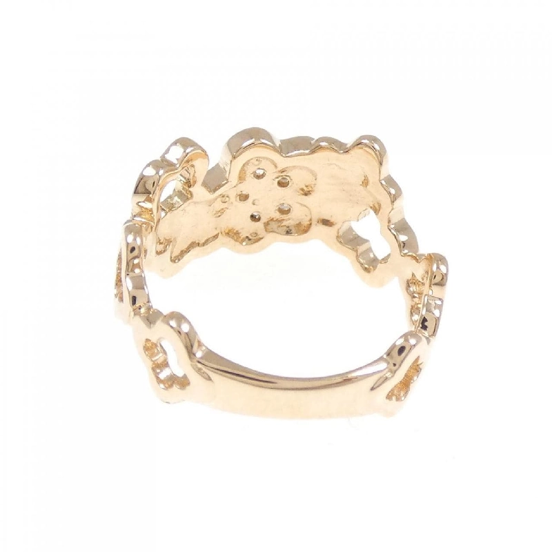 Nhẫn hồng ngọc hoa K18PG 0.05CT 670338