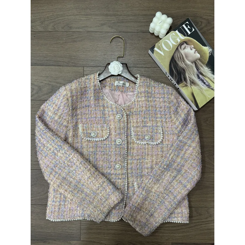 Áo dạ tweed pastel siêu xinh 726747