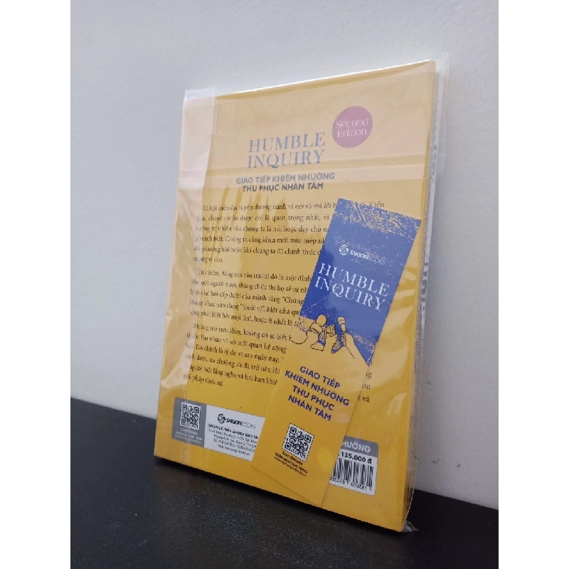 Giao Tiếp Khiêm Nhường - Thu Phục Nhân Tâm - Edgar H. Schein, Peter Schein New 100% HCM.ASB0703 911160