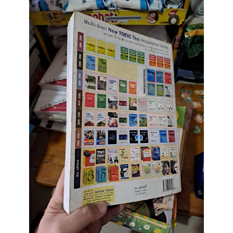 Tomato Toeic listening mới 90% bẩn nhẹ có kèm CD 2013 HCM0808 HỌC NGOẠI NGỮ 919655