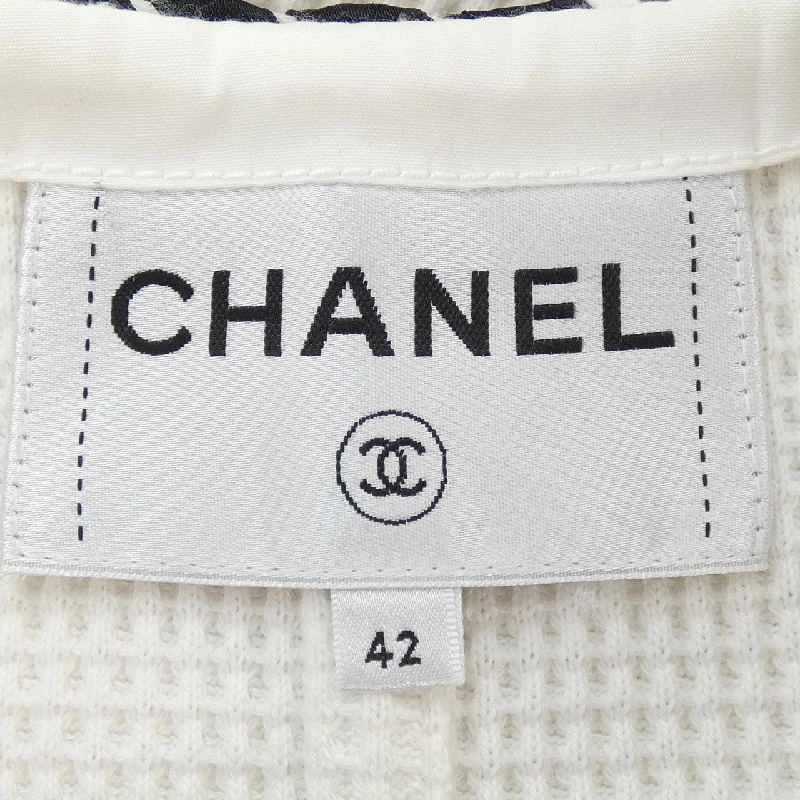 CHANEL P70028V60820 21C Áo khoác không cổ - Hàng hiệu Chính hãng 821566
