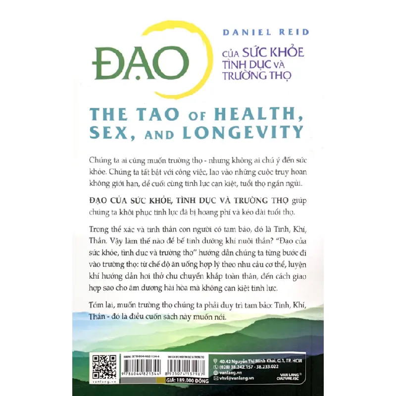 Đạo Của Sức Khỏe, Tình Dục Và Trường Thọ - Daniel Reid 287385