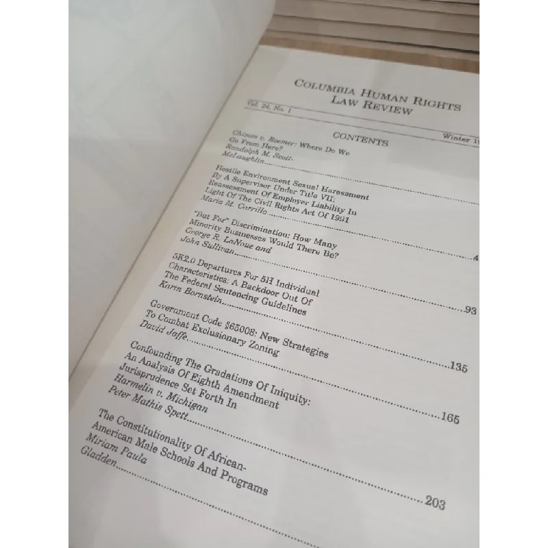 Columbia human rights law review 590600