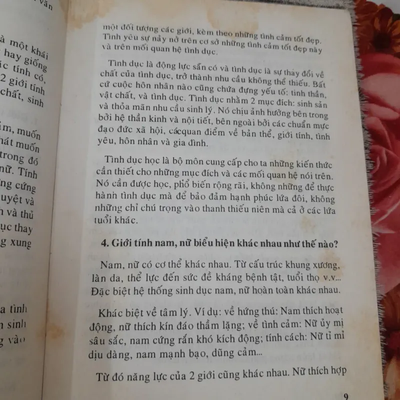 Hỏi đáp về GIỚI TÍNH và TÌNH DỤC- NXB Y Học 1998 778873