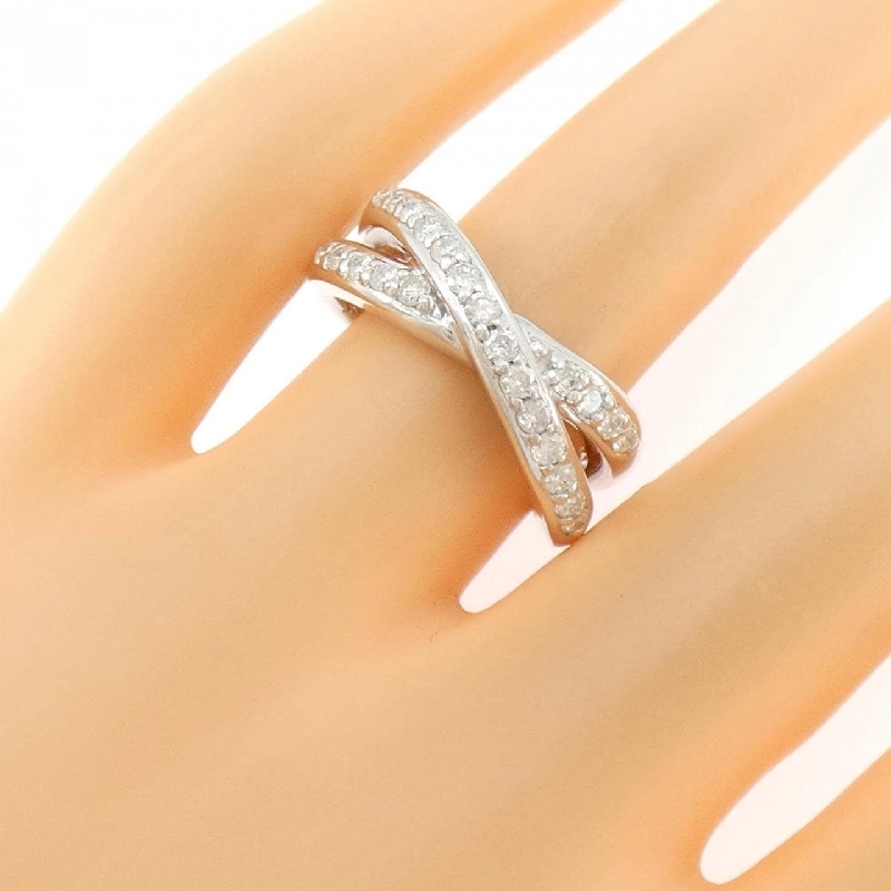 Nhẫn kim cương 750WG 0.65CT - Hàng hiệu Chính hãng 854753