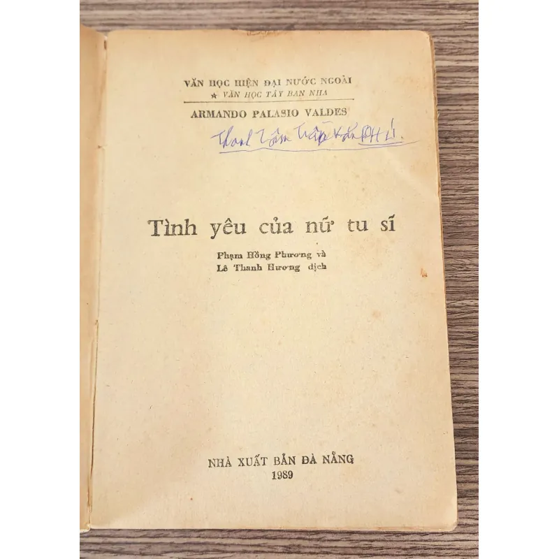 Tiểu thuyết Tây Ban Nha TÌNH YÊU CỦA NỮ TU SĨ (Nhà văn Armando Palasio Valdes) 798933