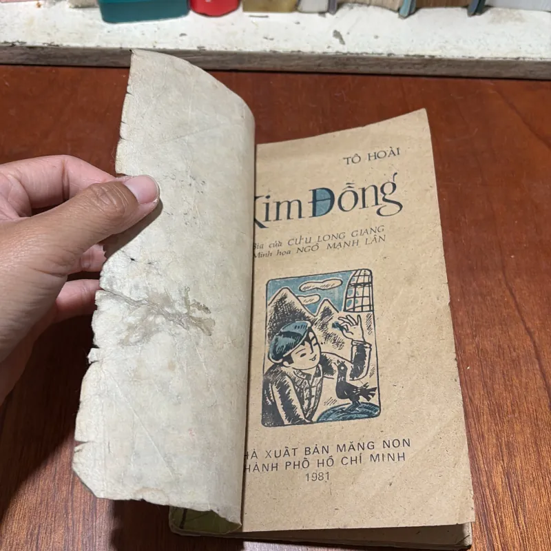 II Sách Xưa: Kim Đồng - Tô Hoài - NXB Măng Non - 1981 790684