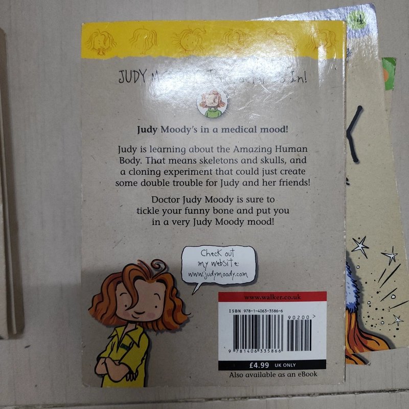 Bộ 5 quyển truyện Judy Moody của Megan McDonald mới 89% 522622