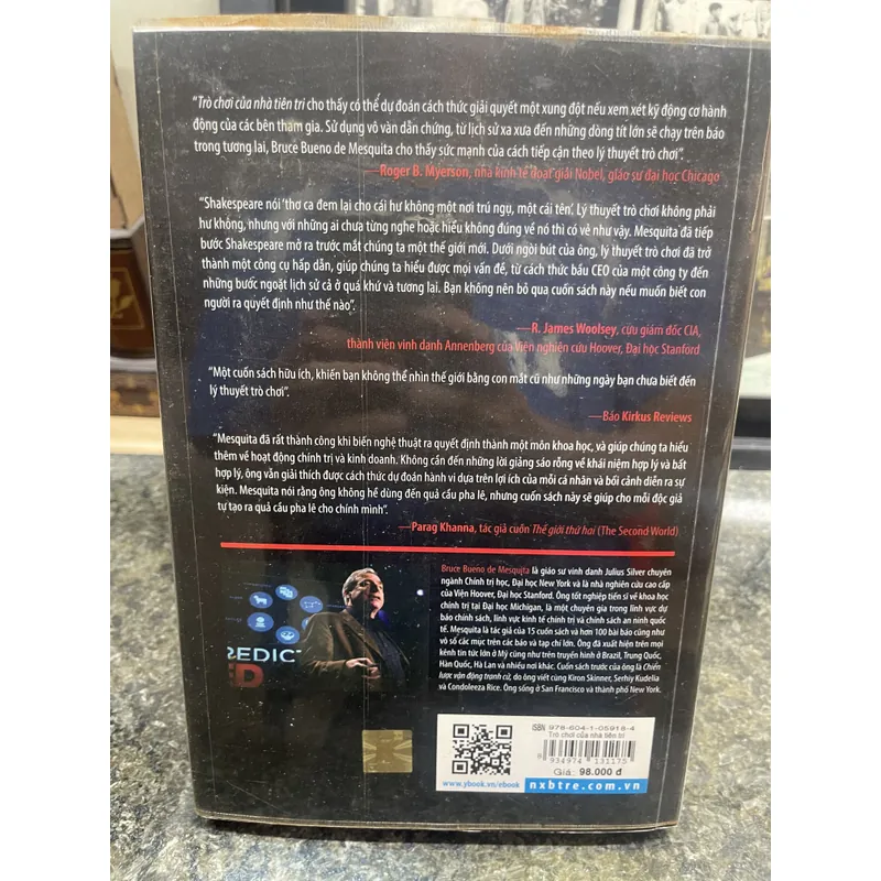 Trò chơi của nhà tiên tri Bruce Bueno de Mesquita 713212