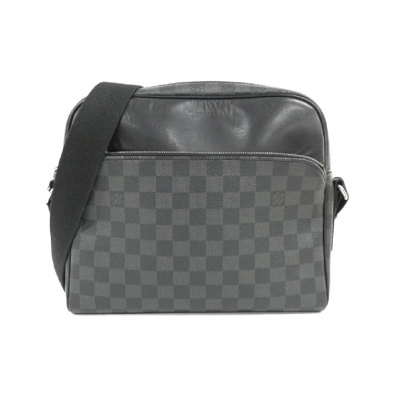 Túi đeo vai Louis Vuitton Damier Graphite Dayton PM N41408 613393