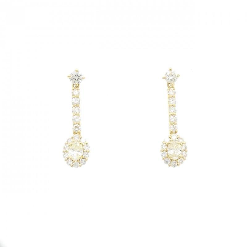 K18YG Bông tai kim cương 0.60CT - Hàng hiệu Chính hãng 871677