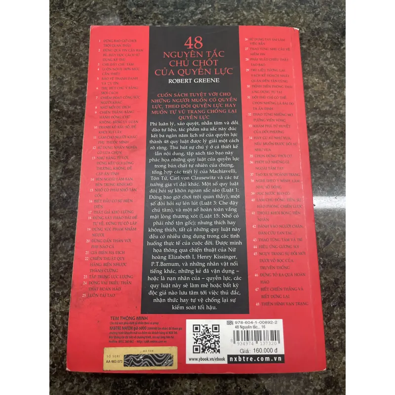48 nguyên tắc chủ chốt của quyền lực Robert Greene 720099
