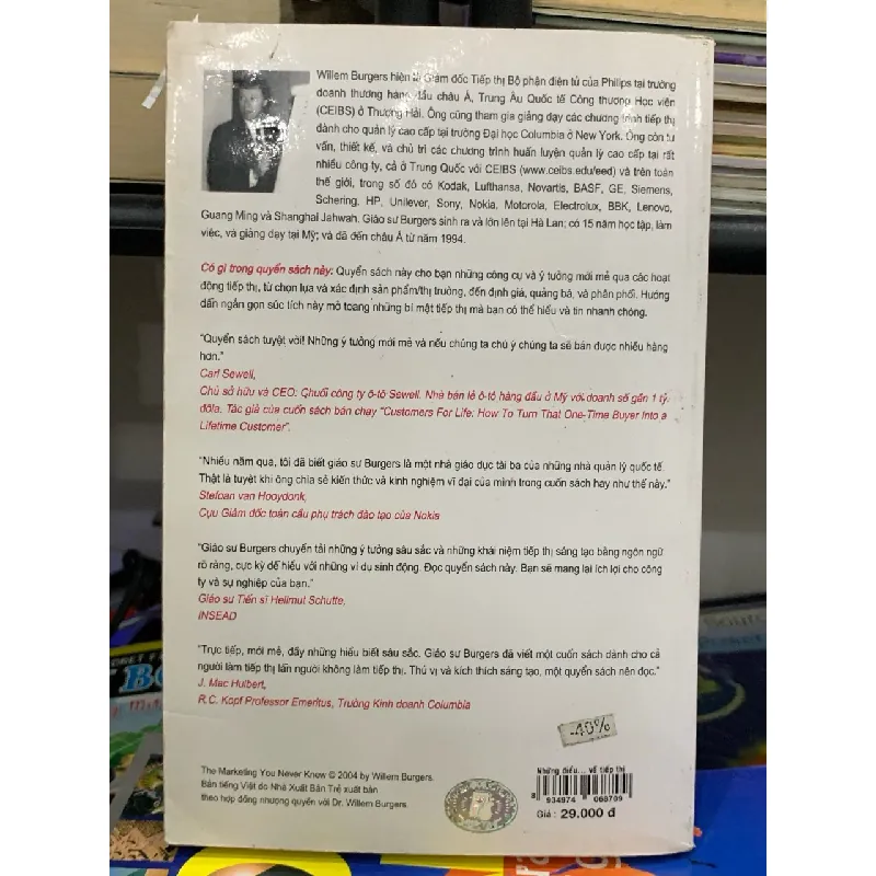 Những điều bạn chưa biết về tiếp thị- Willem Burges 600844