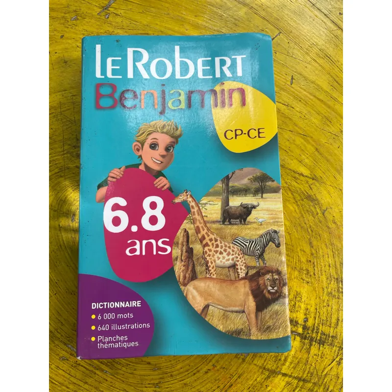 LE ROBERT BENJAMIN CP-CE 6.8 ans DICTIONAIRE 553494
