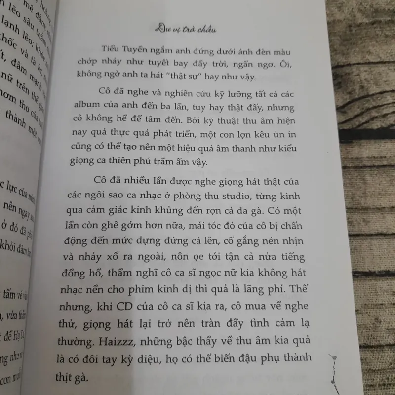 Dư vị trà chiều. Tiểu thuyết. Tác giả Minh Hiểu Khê 719044
