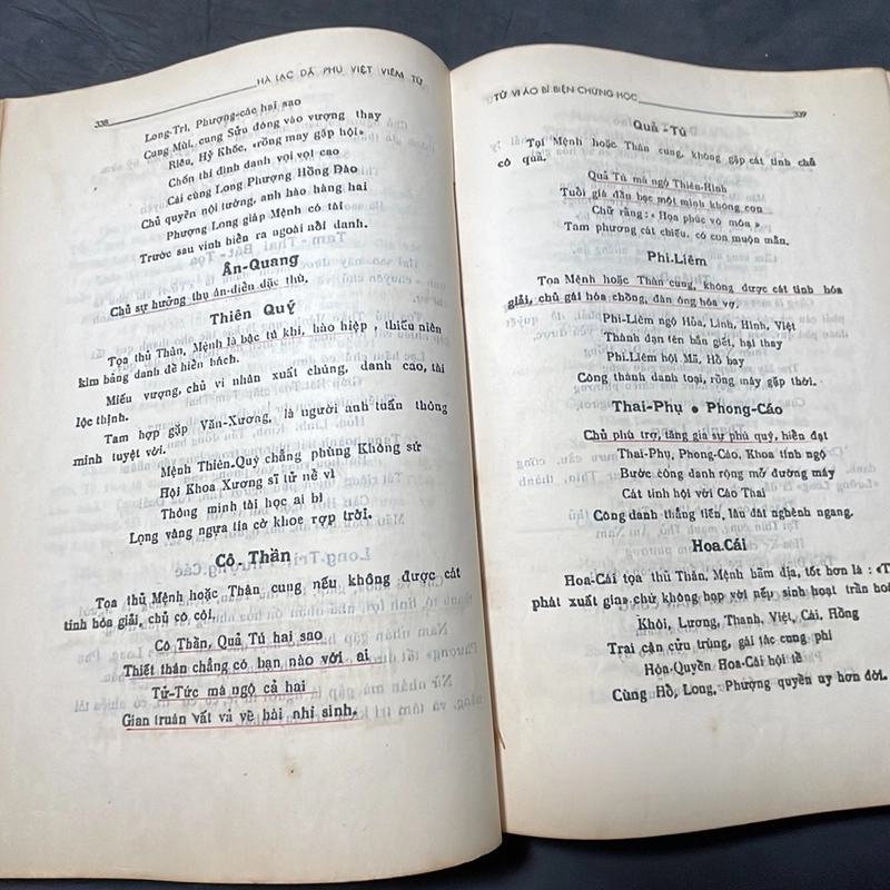 Tử vi áo bí biện chứng học Hà-Lạc Dã-Phu Việt Viêm Tử 1972 332493