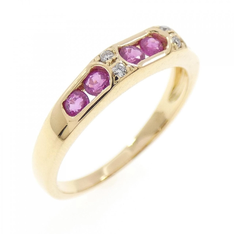 Nhẫn ruby K18YG 668762