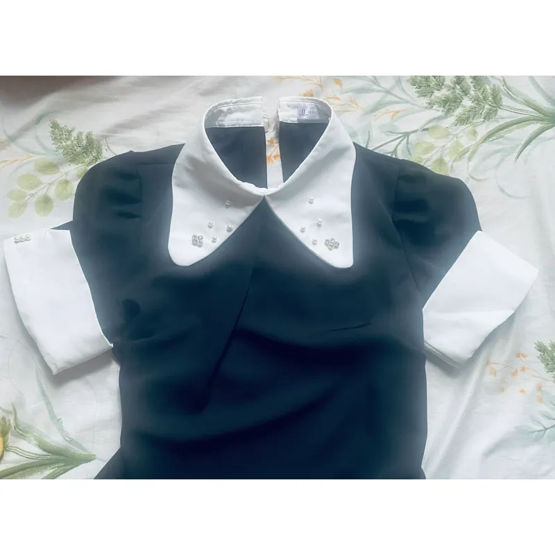 Áo thiết kế cổ sen 688773