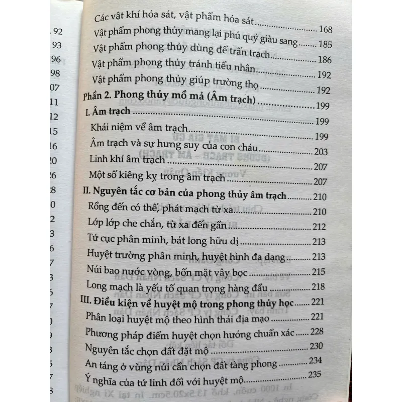 BÍ MẬT GIA CƯ DƯƠNG TRẠCH - ÂM TRẠCH 759929