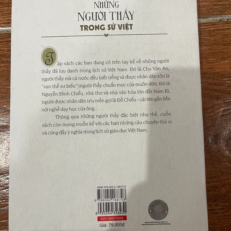 Những người thầy trong sử việt tập 1 (15) 567300
