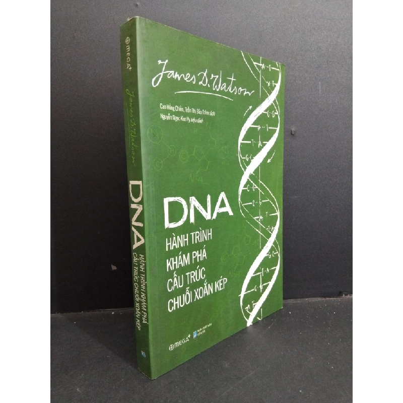 DNA hành trình khám phá cấu trúc chuỗi xoắn kép mới 90% ố bẩn nhẹ 2019 HCM0612 James D.Watson KHOA HỌC Oreka-Blogmeo 368103