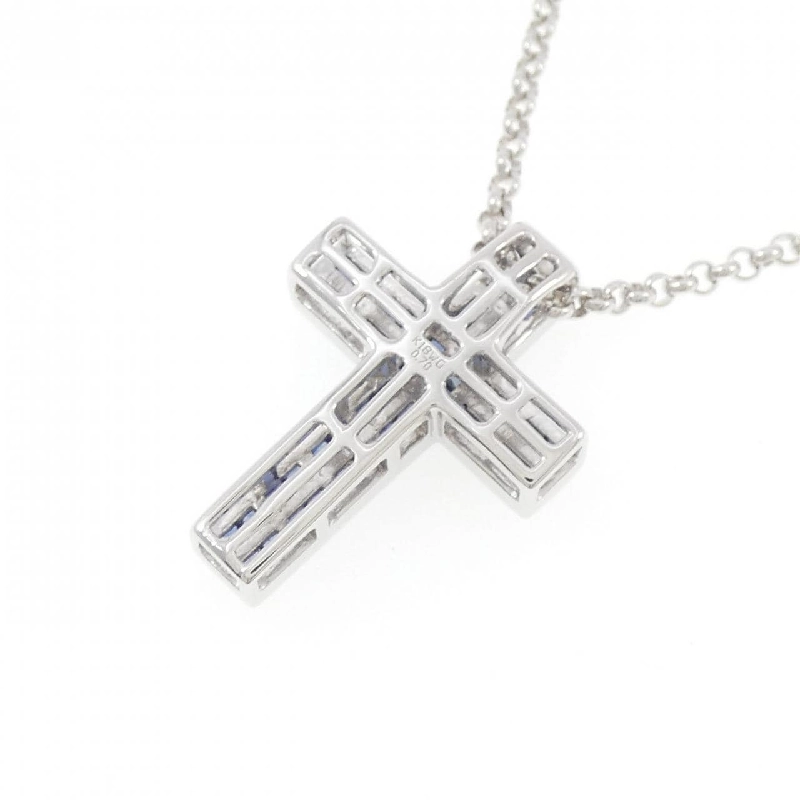 K18WG Nhẫn Đính Sapphire 0.70CT - Hàng hiệu Chính hãng 856866