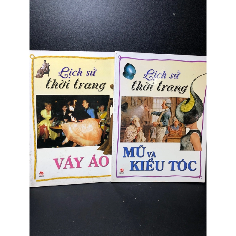 [Phiên Chợ Sách Cũ] Combo lịch sử thời trang (váy áo + mũ và kiểu tóc) năm 2007 2303 417377