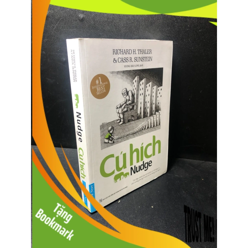 (TẶNG BOOKMARK) Cú hích Nudge Richard H.Thailer & Cass R. Sunstein 2019 mới 80% ố, bẩn nhẹ RBK2511 942103
